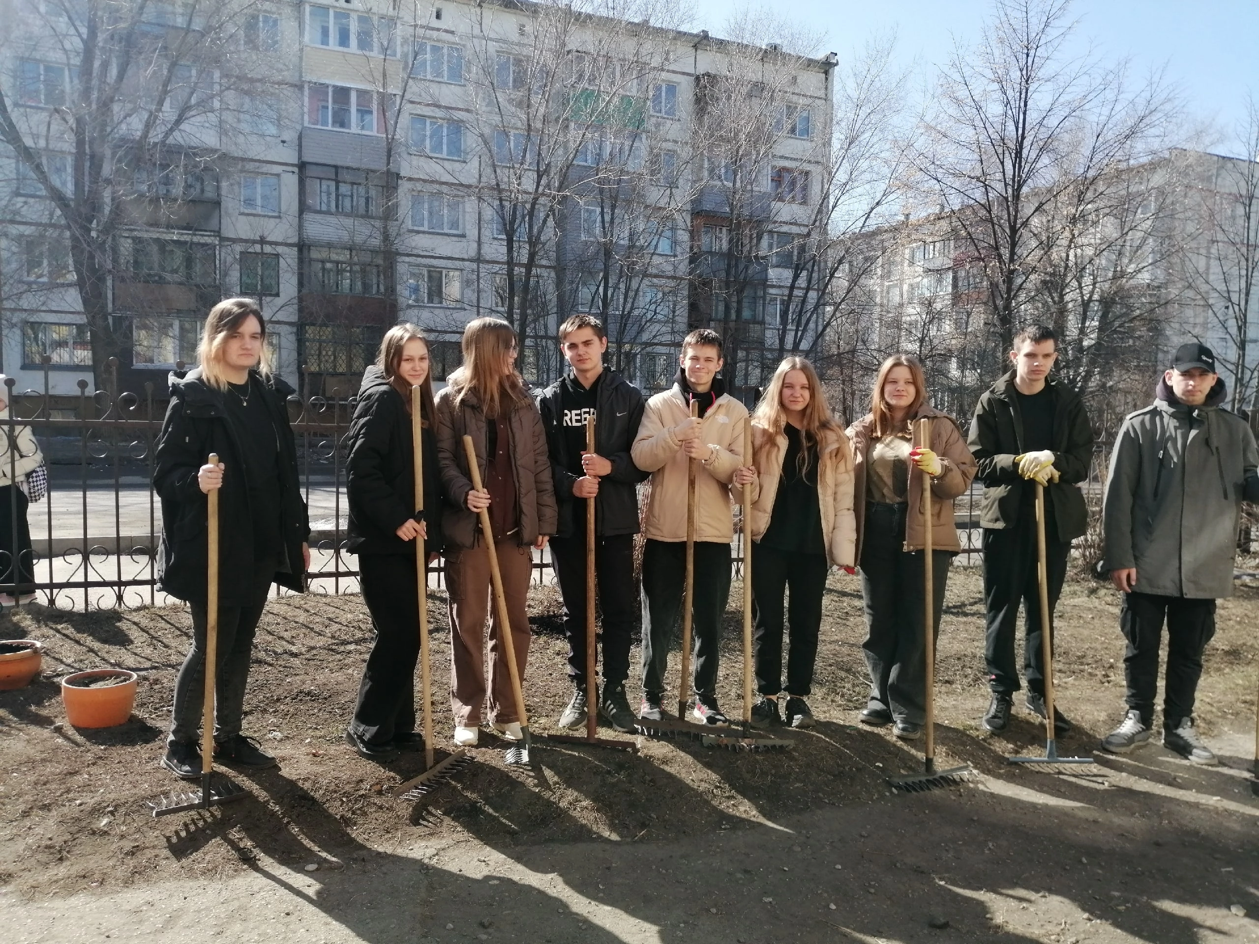 Акция «Чистый двор».